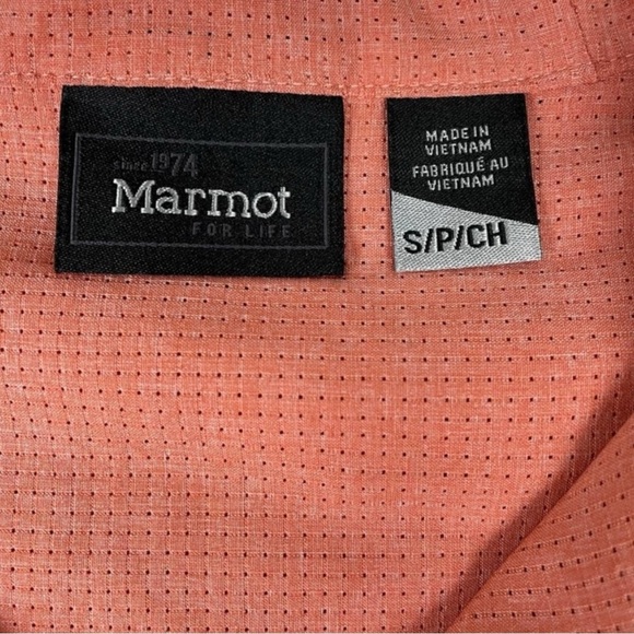 MARMOT Lorey AirExchange Pullover in Coral Pink Size Small — GORGEOUS!!! - Picture 7 of 8